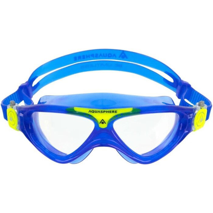 2024 Aquasphere Junior Vista Swim Mask MS5634007LC Clear Blue